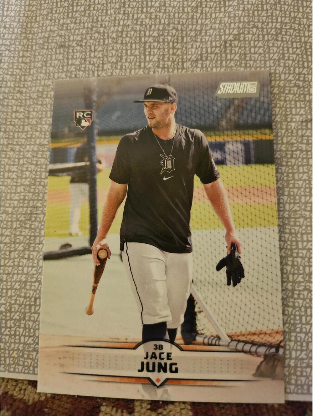 Jace Jung (RC) - Detroit Tigers - 2025 Topps Stadium Club Rookie Baseball Card